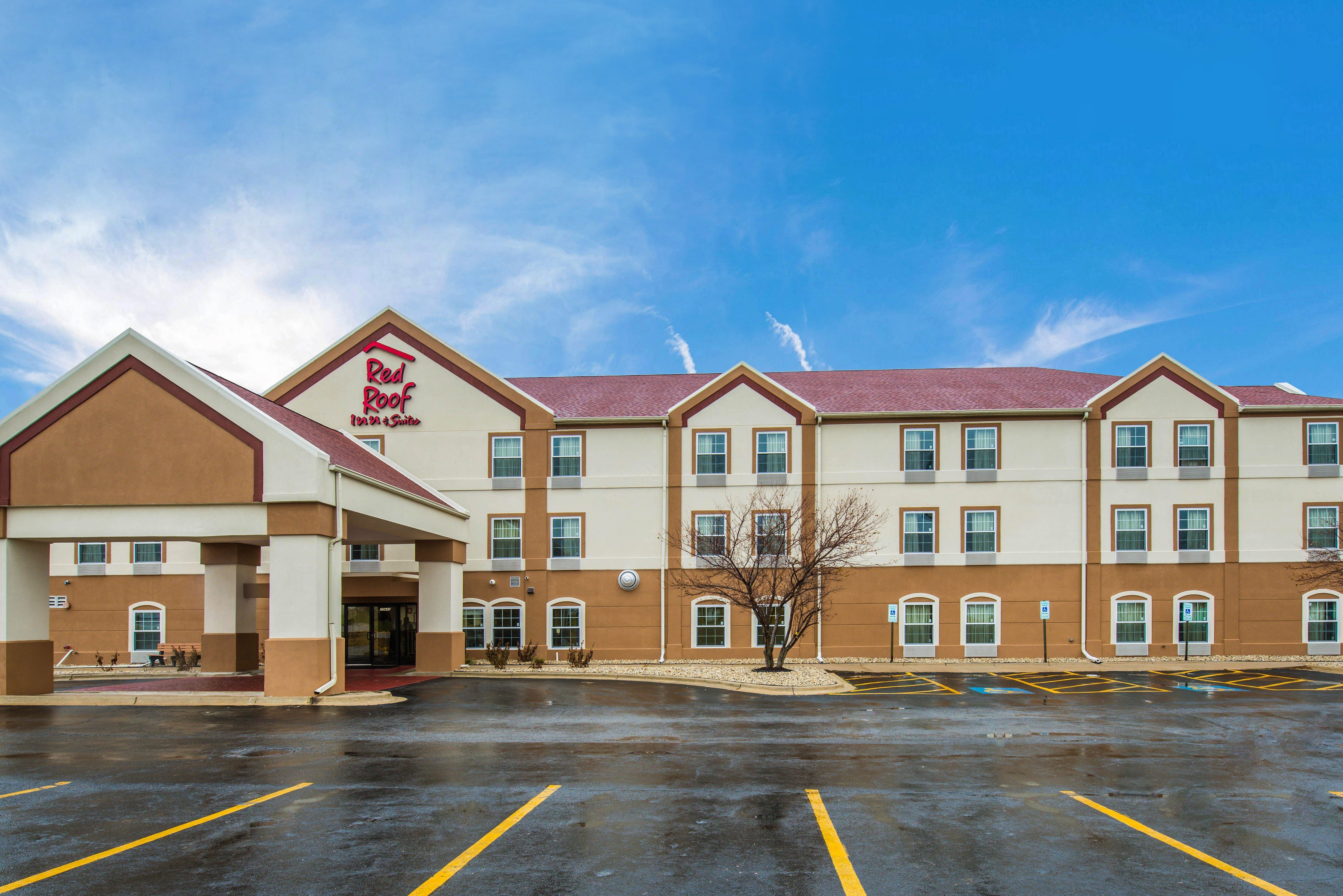 Red Roof Inn & Suites Monee Esterno foto
