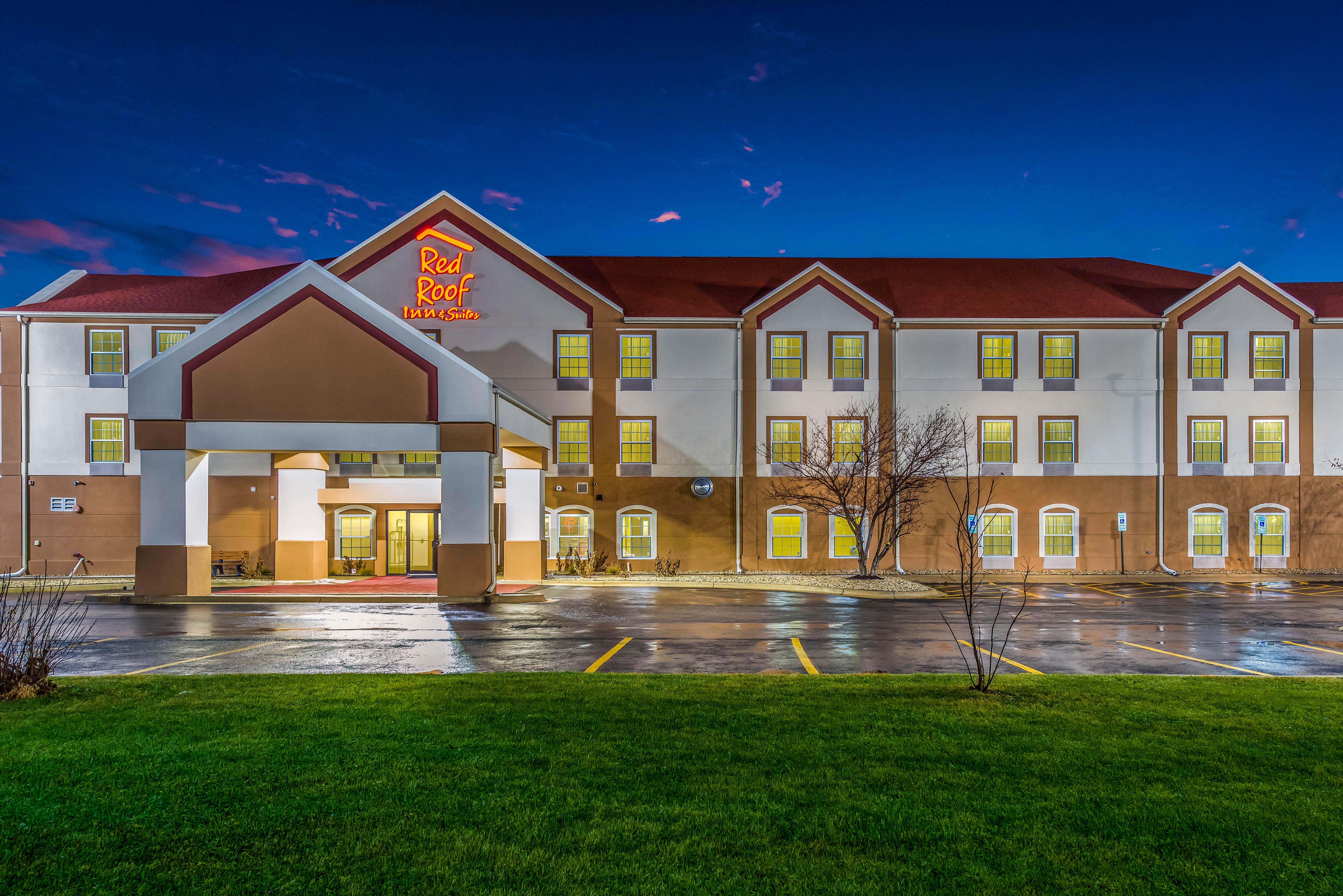 Red Roof Inn & Suites Monee Esterno foto
